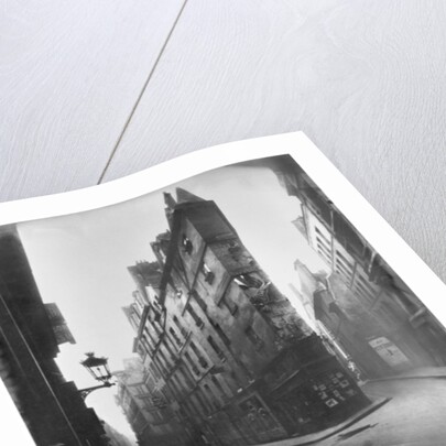 Rue de Seine and Rue de l'Echaude, Paris, c.1924 by Eugene Atget