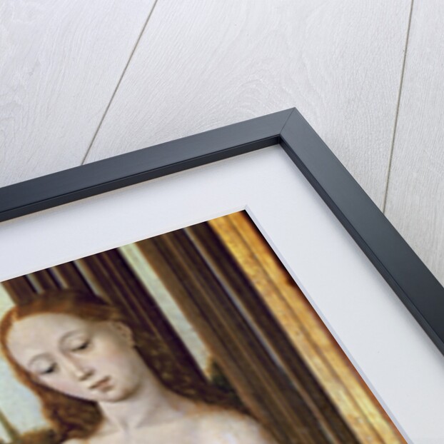 Adam and Eve expelled from the Garden of Eden after being tempted by the serpent to eat the apple, c.1460 by Vrancke van der Stockt