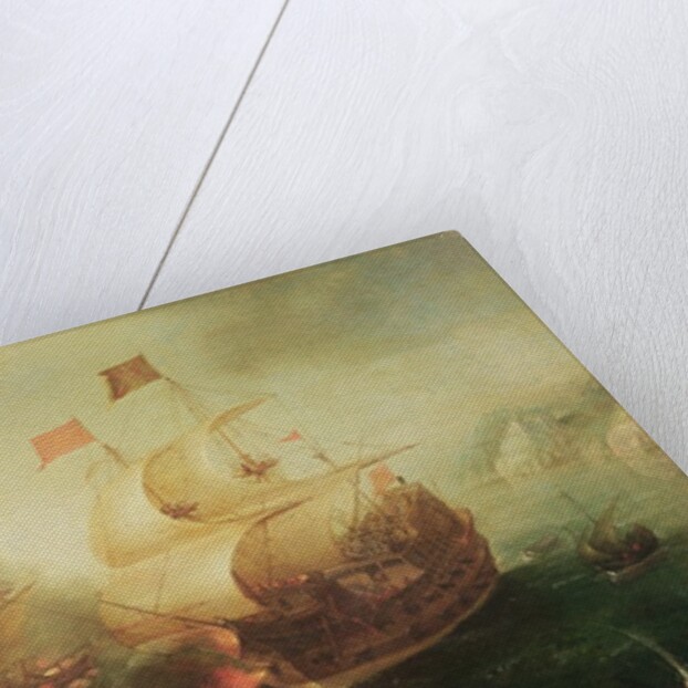 Naval Battle, 1605 by Hendrick Cornelisz Vroom