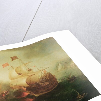 Naval Battle, 1605 by Hendrick Cornelisz Vroom