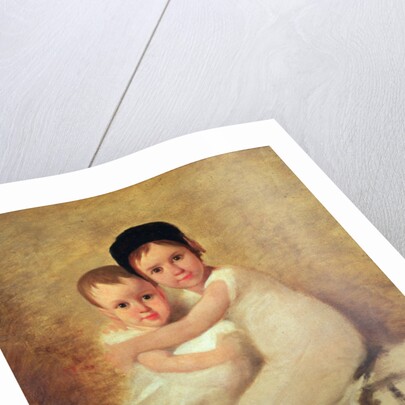 Portrait of the artist's children by Domingos Antonio de Sequeira