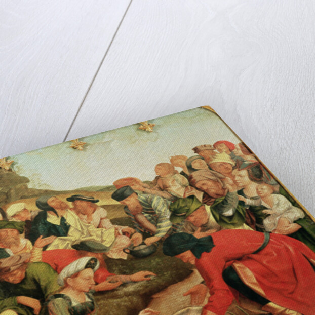 Gathering of the Manna in the Desert by Master of the Evora Altarpiece