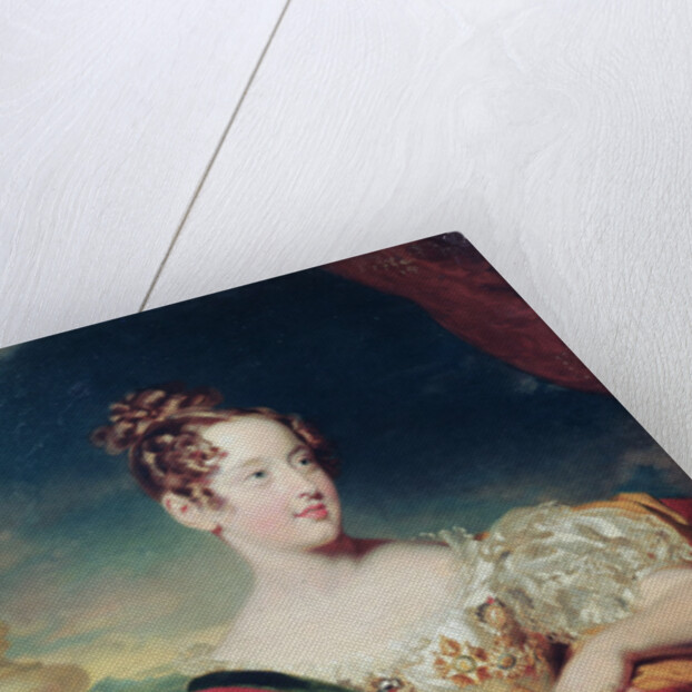 Portrait of Dona Maria II by Thomas (school of) Lawrence