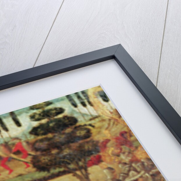 The first meeting of Darius and Alexander the Great by Italian School