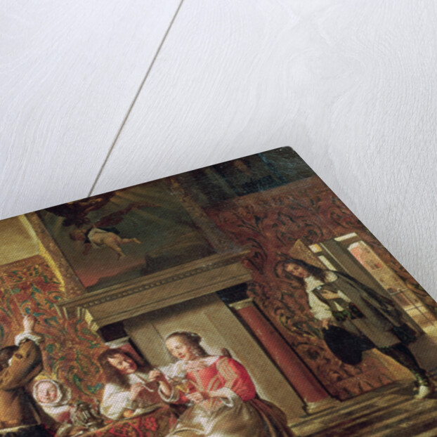 Conversation by Pieter de Hooch