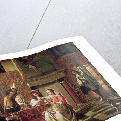 Conversation by Pieter de Hooch