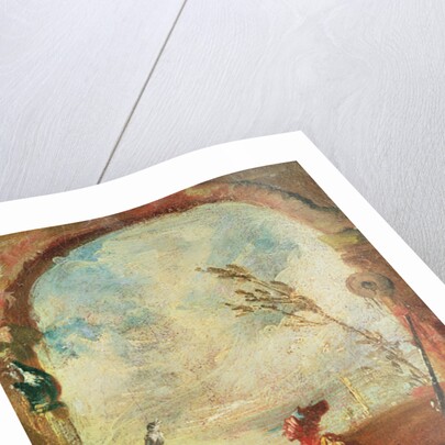 The Poet and the Bird by Francesco Guardi