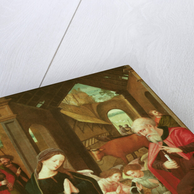 The Nativity by Master of the Female Half Lengths