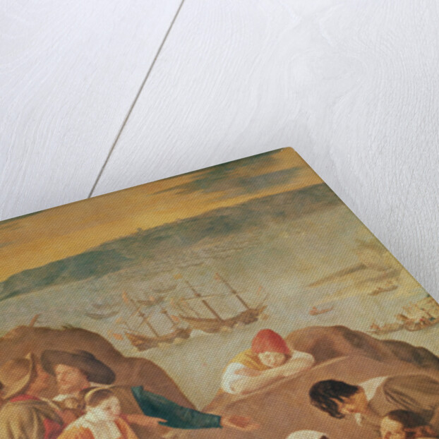 Care of women after the battle at the reconquest of the San Salvador Bay, Brazil by Fray Juan Batista Maino or Mayno