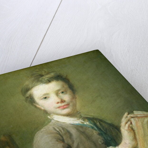 A Boy with a Book, c.1740 by Jean-Baptiste Perronneau