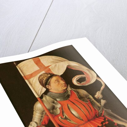Stephan Paumgartner portrayed as Saint George by Albrecht Dürer or Duerer