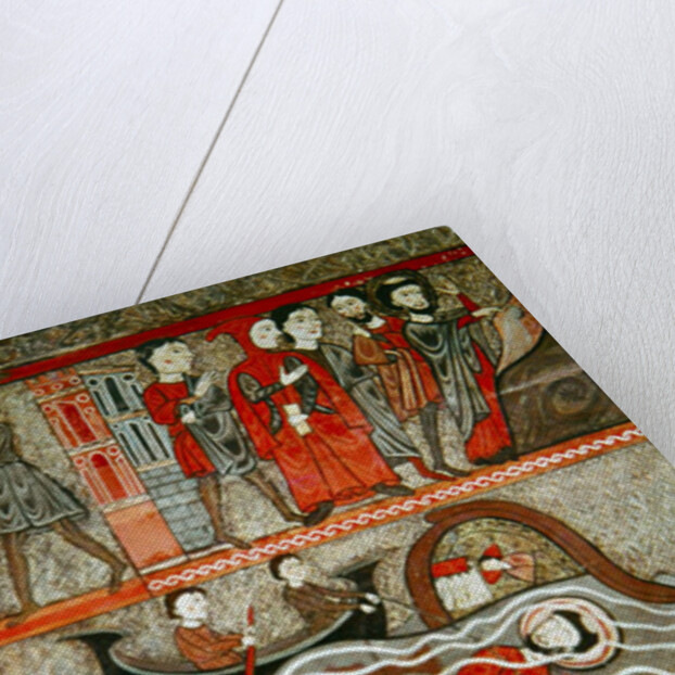 Altar Frontal with scenes from the life of Saint Clement by Catalan School