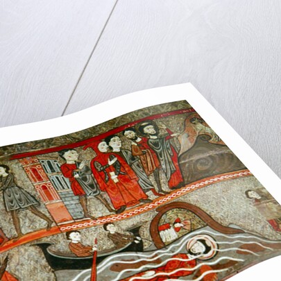 Altar Frontal with scenes from the life of Saint Clement by Catalan School