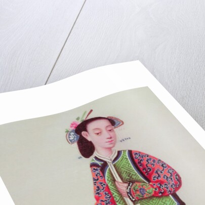 Japanese empress in imperial costume by Japanese School