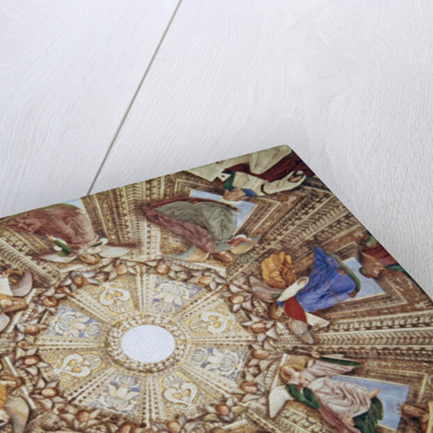 Prophets and Angels holding the instruments of the passion of Christ by Melozzo da Forli