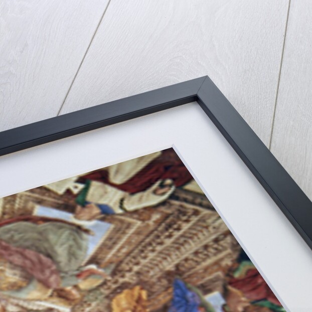 Prophets and Angels holding the instruments of the passion of Christ by Melozzo da Forli