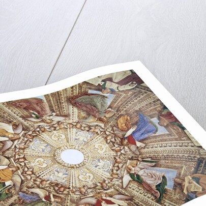 Prophets and Angels holding the instruments of the passion of Christ by Melozzo da Forli