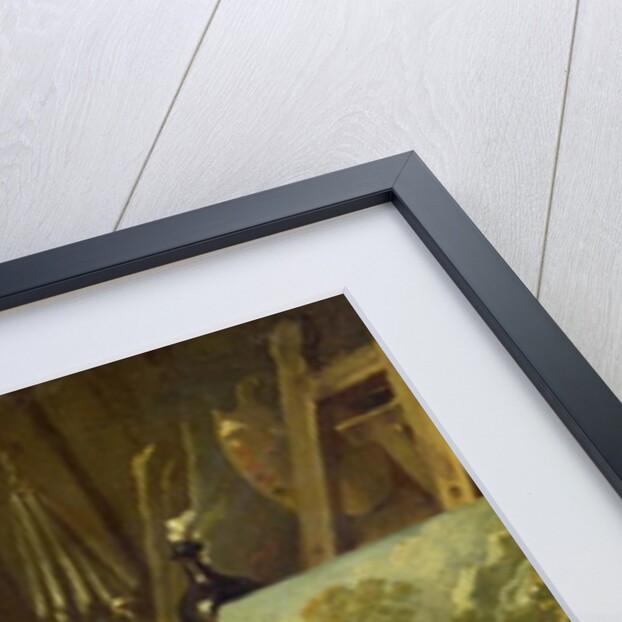 The Painter in his Studio by Francois Boucher