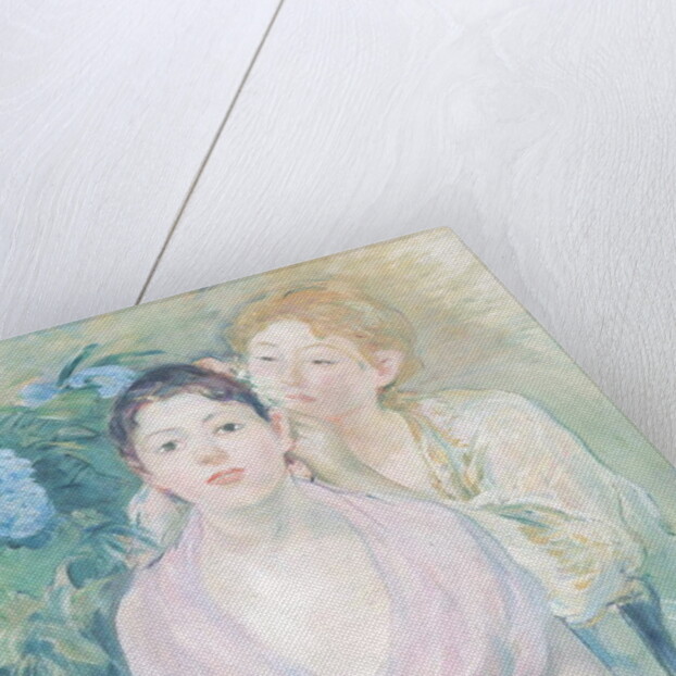 The Hortensia, or The Two Sisters, 1894 by Berthe Morisot