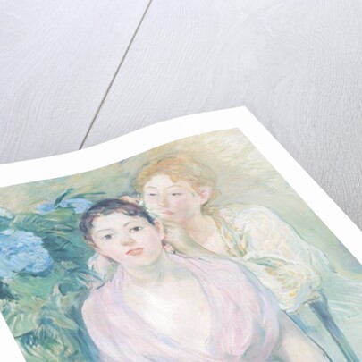 The Hortensia, or The Two Sisters, 1894 by Berthe Morisot