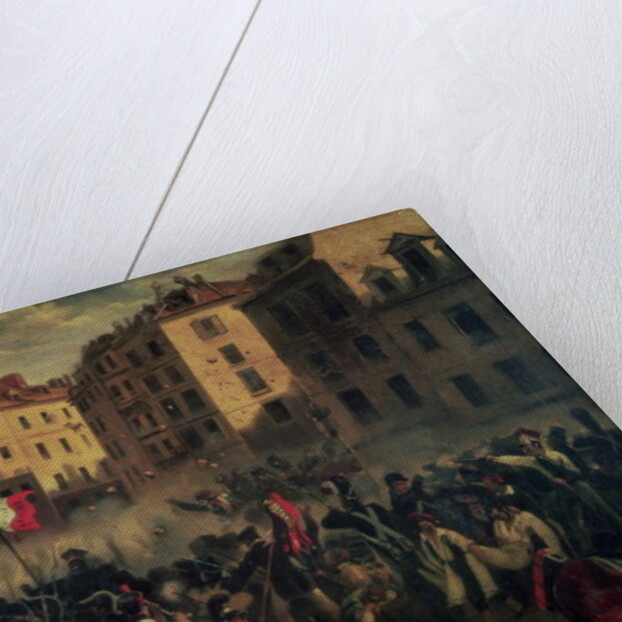 The Charter or Death, July 1830 by French School