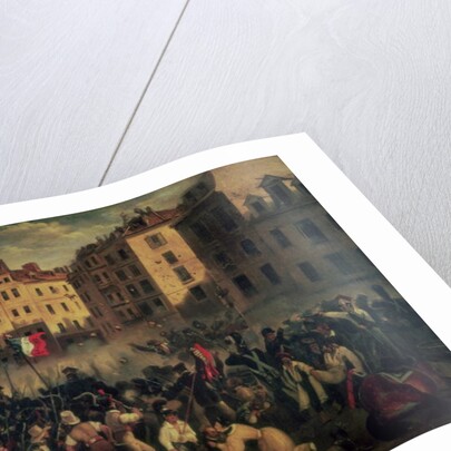 The Charter or Death, July 1830 by French School