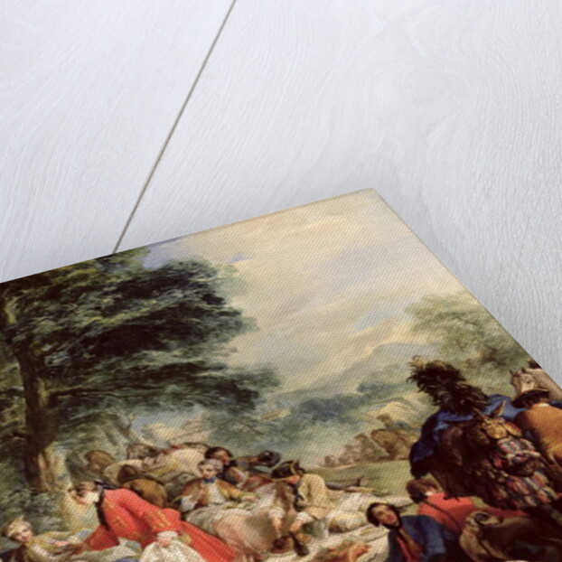 The Hunt Lunch, 1737 by Carle van Loo