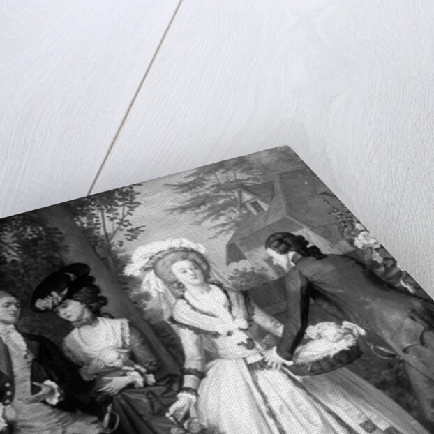 Marie-Antoinette of Habsbourg-Lorraine, Queen of France and Navarre, as a Shepherdess at Trianon by Alfred Wilson Cox