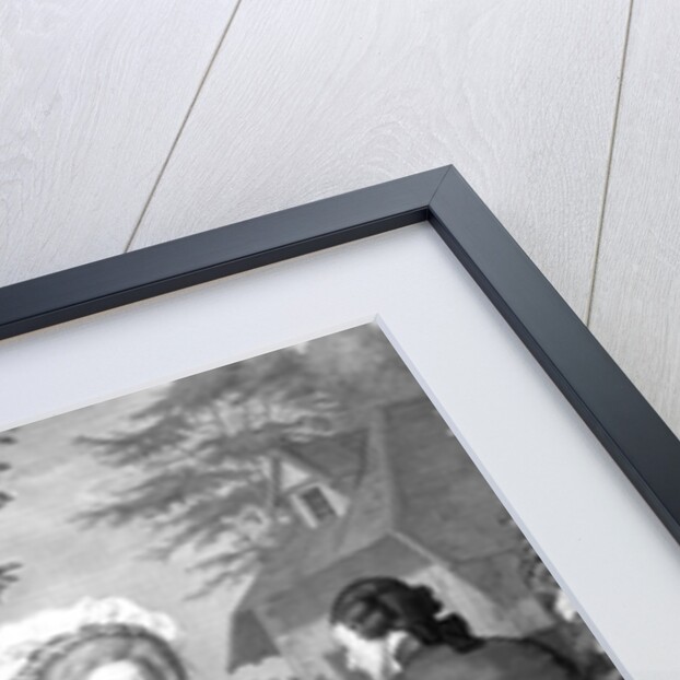 Marie-Antoinette of Habsbourg-Lorraine, Queen of France and Navarre, as a Shepherdess at Trianon by Alfred Wilson Cox