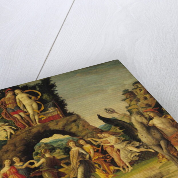 The Parnassus: Mars and Venus by Andrea Mantegna