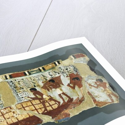 Loading grain by Egyptian 18th Dynasty