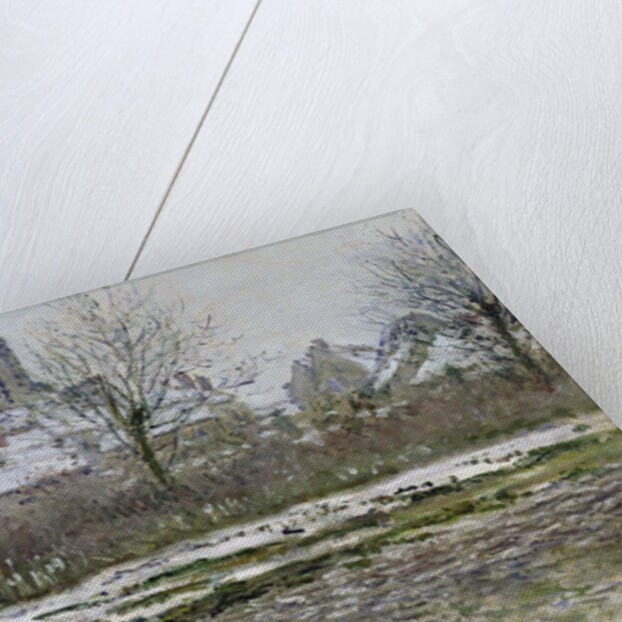 The Church at Vetheuil under Snow, 1878-79 by Claude Monet