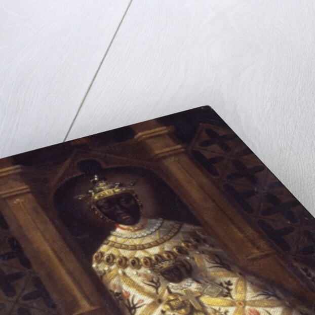 The Black Virgin in the Chadaraita given by Louis XI by French School