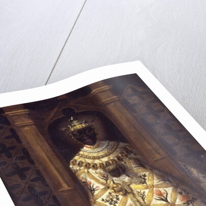 The Black Virgin in the Chadaraita given by Louis XI by French School