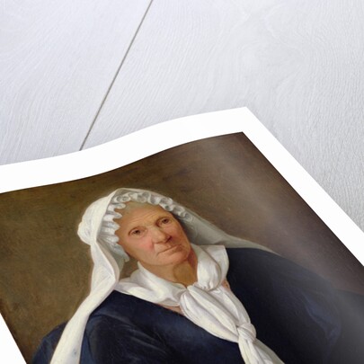 Portrait of an Old Woman, c.1781 by French School