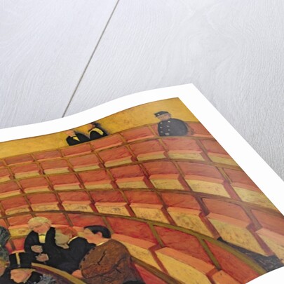 The Upper Circle at the Theatre du Chatelet, 1895 by Felix Edouard Vallotton