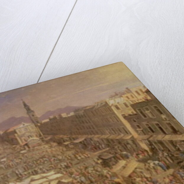 The Market at Naples by Angelo Maria Costa