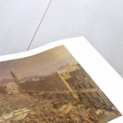 The Market at Naples by Angelo Maria Costa