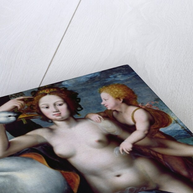 Leda and the Swan by Vincent Sellaer