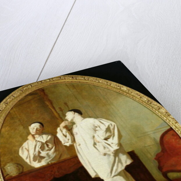 Portrait of Charles Deburau by Jean Pezous