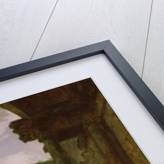 Imaginary View of the Grand Gallery of the Louvre in Ruins, 1796 by Hubert Robert