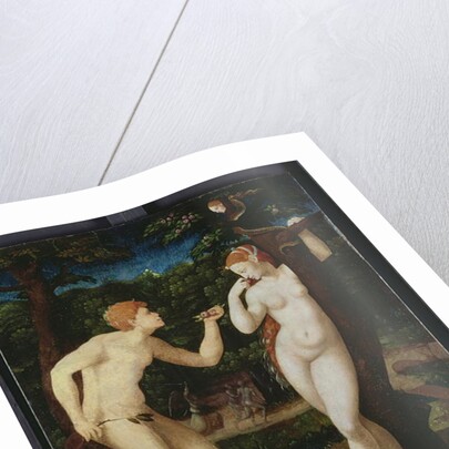 Adam and Eve by French School
