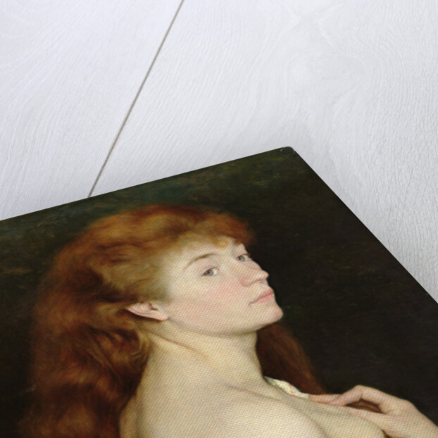 Portrait of a Young Red Haired Woman, 1889 by Charles Maurin