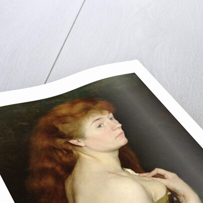 Portrait of a Young Red Haired Woman, 1889 by Charles Maurin