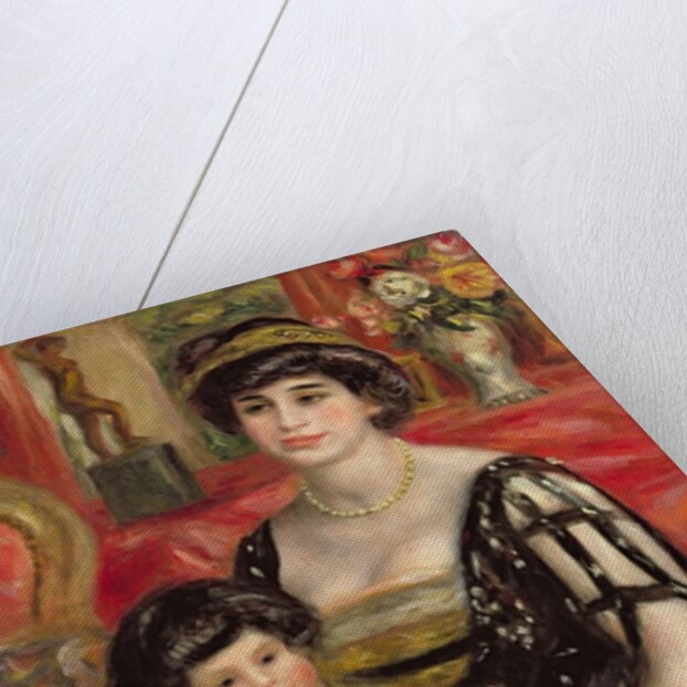 Madame Josse Bernheim-Jeune and her Son Henry, 1910 by Pierre Auguste Renoir