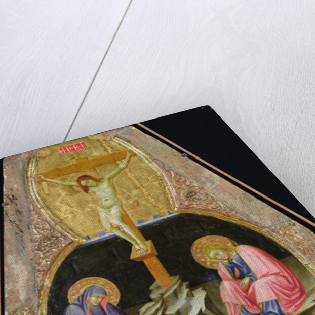 Crucifixion with the Virgin and St. John the Baptist by Barnaba da Modena