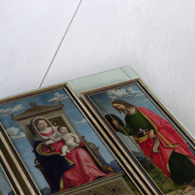 Madonna and Child with St. George and St. James, c.1510 by Giovanni Battista Cima da Conegliano