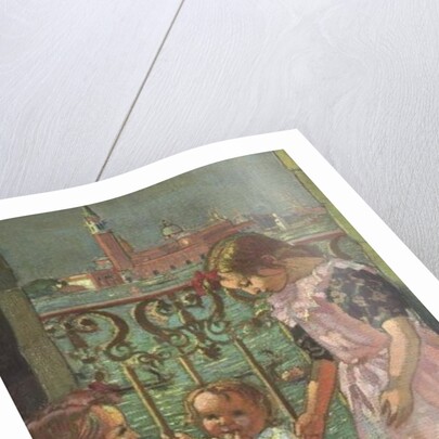 On a Venetian Balcony by Maurice Denis