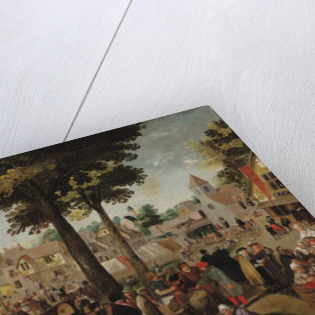 The Flemish Fair by Marten van Cleve