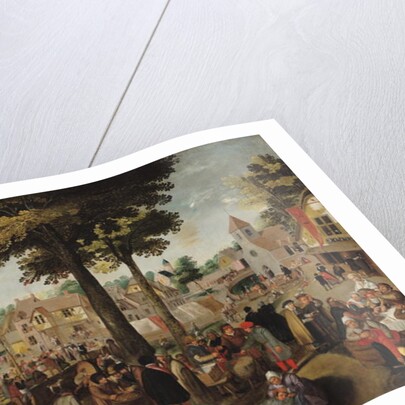 The Flemish Fair by Marten van Cleve